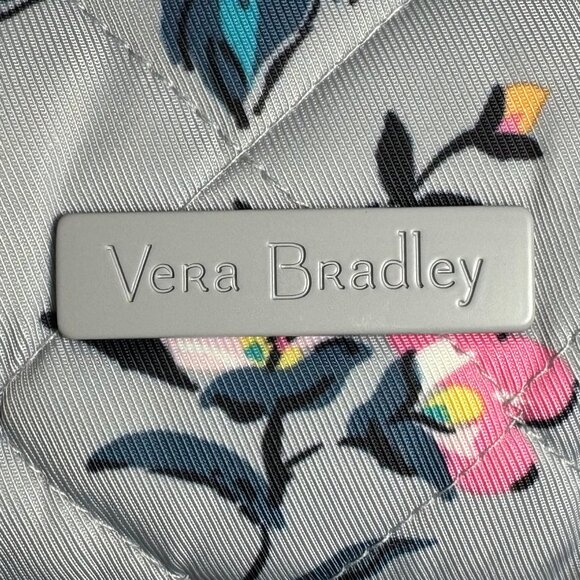 Vera Bradley Small Vera Tote in Performance Twill Parisian Bouquet NWT - Picture 10 of 11